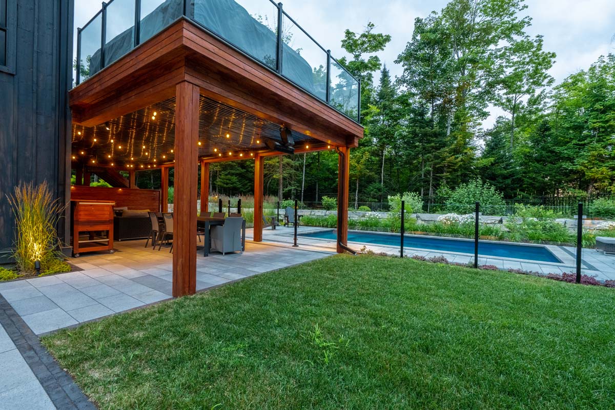 réalisation menuiserie extérieure CHN Paysagiste