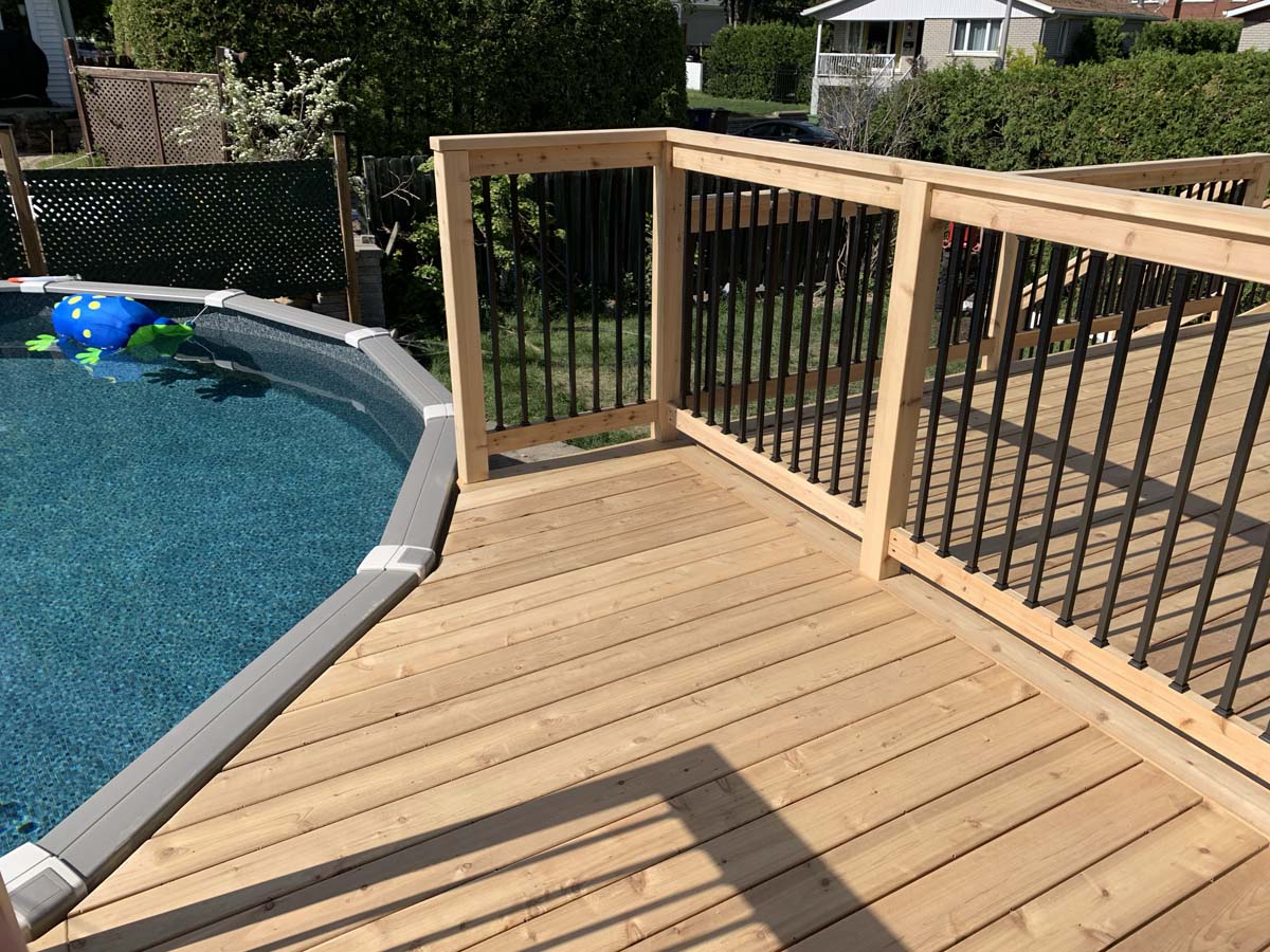 réalisation menuiserie extérieure CHN Paysagiste