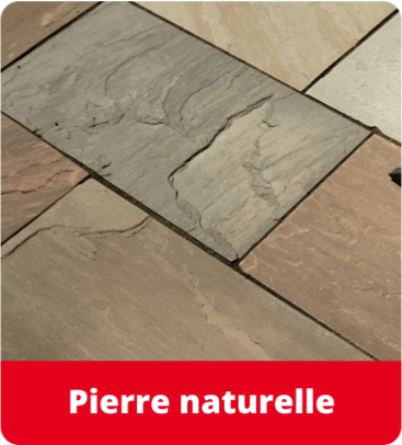 Pierre naturelle pour aménagement paysager