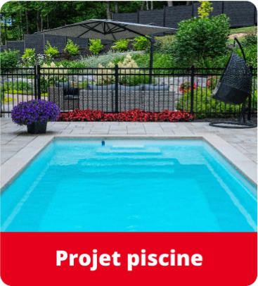 Aménagement paysager - projet piscine